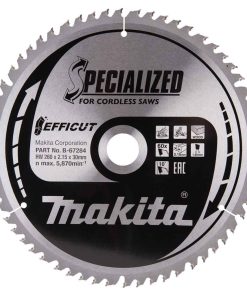 Makita B-67284 Lama Efficut T.C.T. 260x30mm 60T per Legno