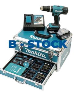 Makita DHP453RFX2 B-STOCK Trapano avvitatore a percussione 18V + 96 Accessori