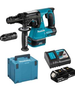Makita DHR243RTJ Tassellatore 18V con Batteria e valigia Makpac