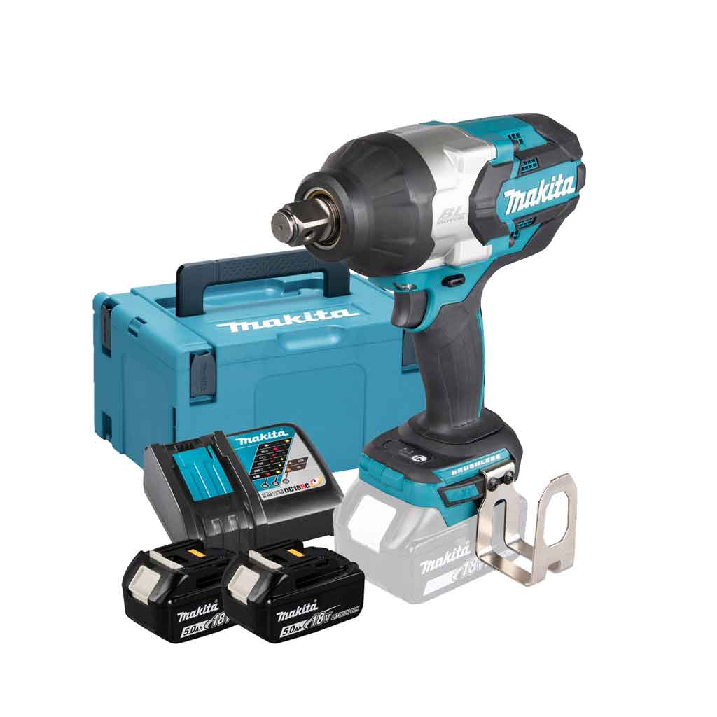 Makita DTW1001RTJ Avvitatore ad impulsi 18V 3/4″ 1250Nm – con batteria
