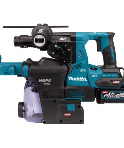 Makita HR002GM204 Martello Tassellatore XGT a batteria 40V + Sistema aspirante DX14