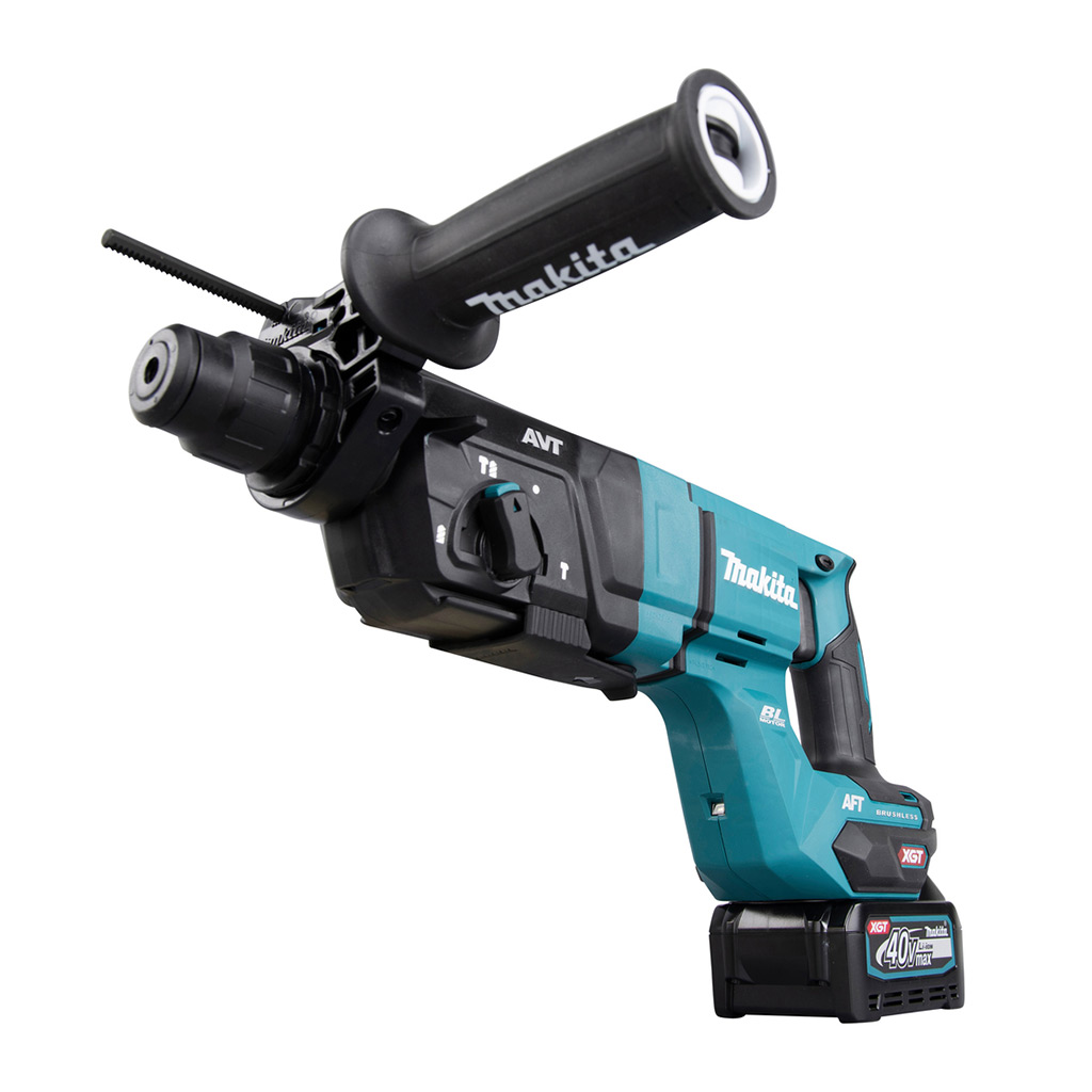 Makita HR007GM201 Tassellatore 40 V SDS Plus con doppia batteria - immagine 2