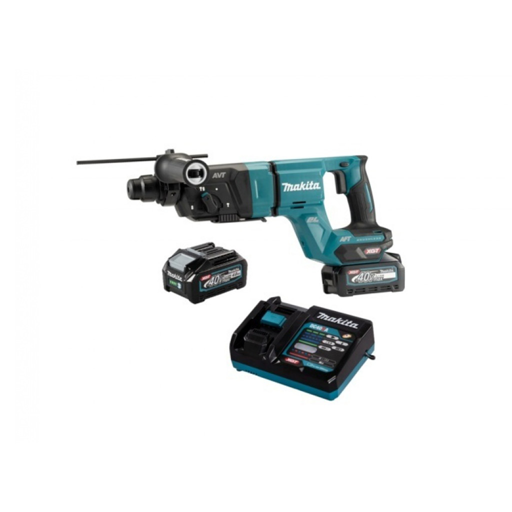 Makita HR007GM201 Tassellatore 40 V SDS Plus con doppia batteria
