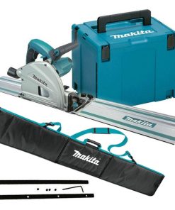 Makita SP6000J1B Sega Circolare ad affondamento a corrente 165 mm + 1 x Binario guida 1,5m + Borsa e Connettori