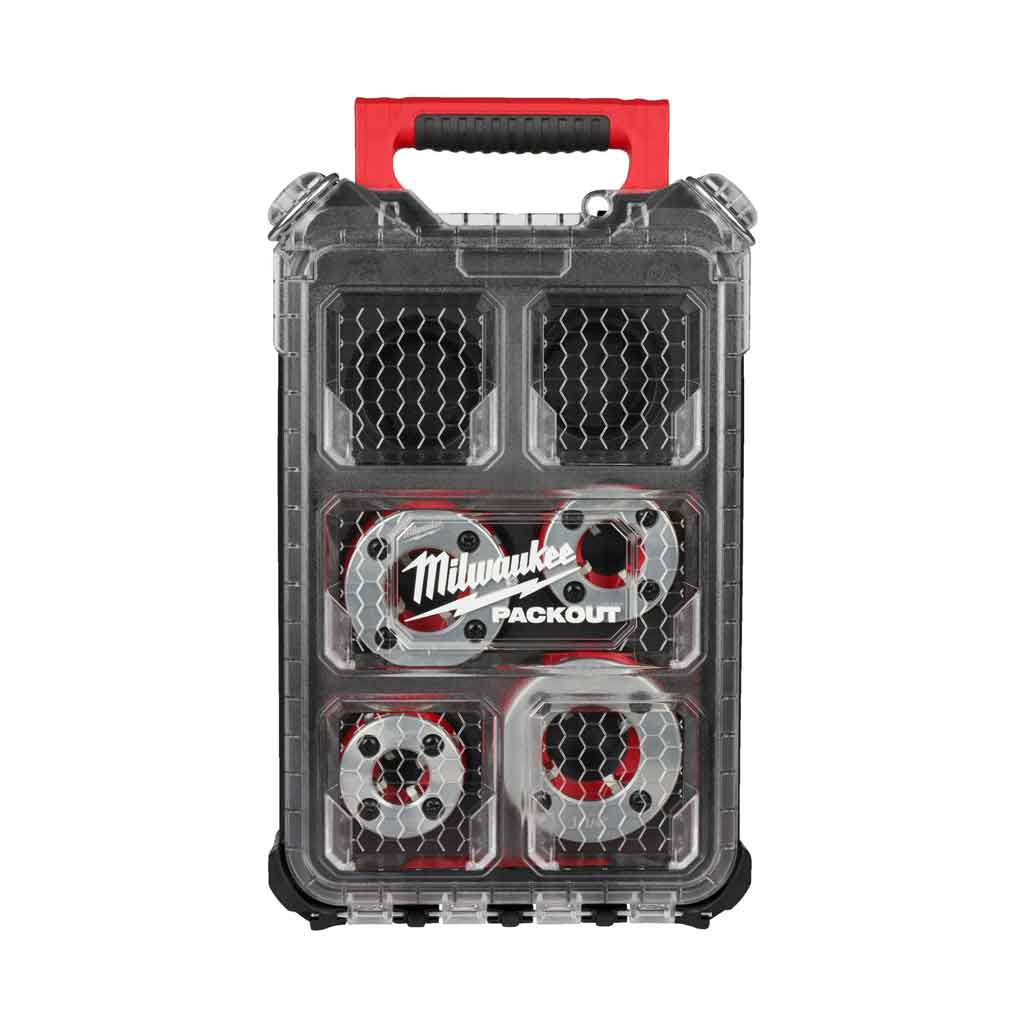 Milwaukee FPT114HK BSPT Alloy Kit Bussole per filettatrici 4Pz – 4932480250