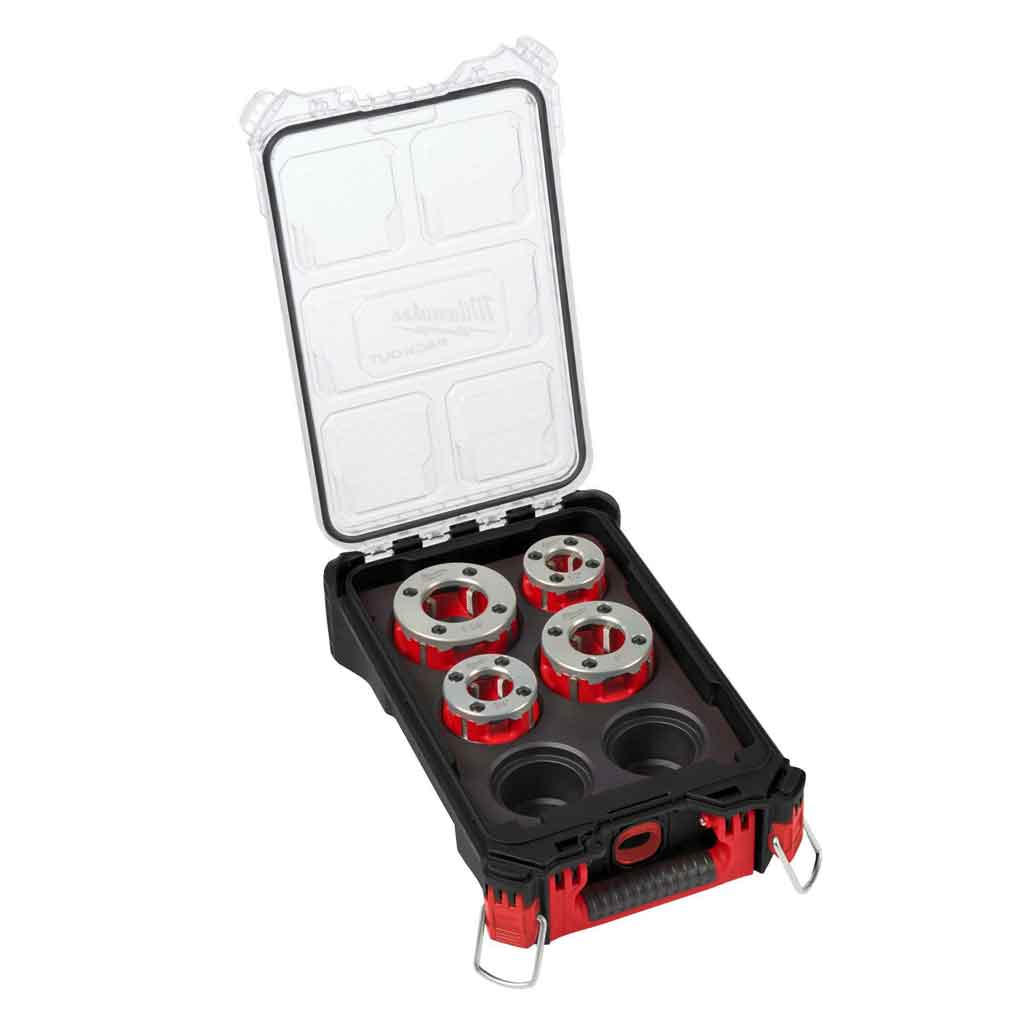 Milwaukee FPT114HK BSPT Alloy Kit Bussole per filettatrici 4Pz – 4932480250 - immagine 2