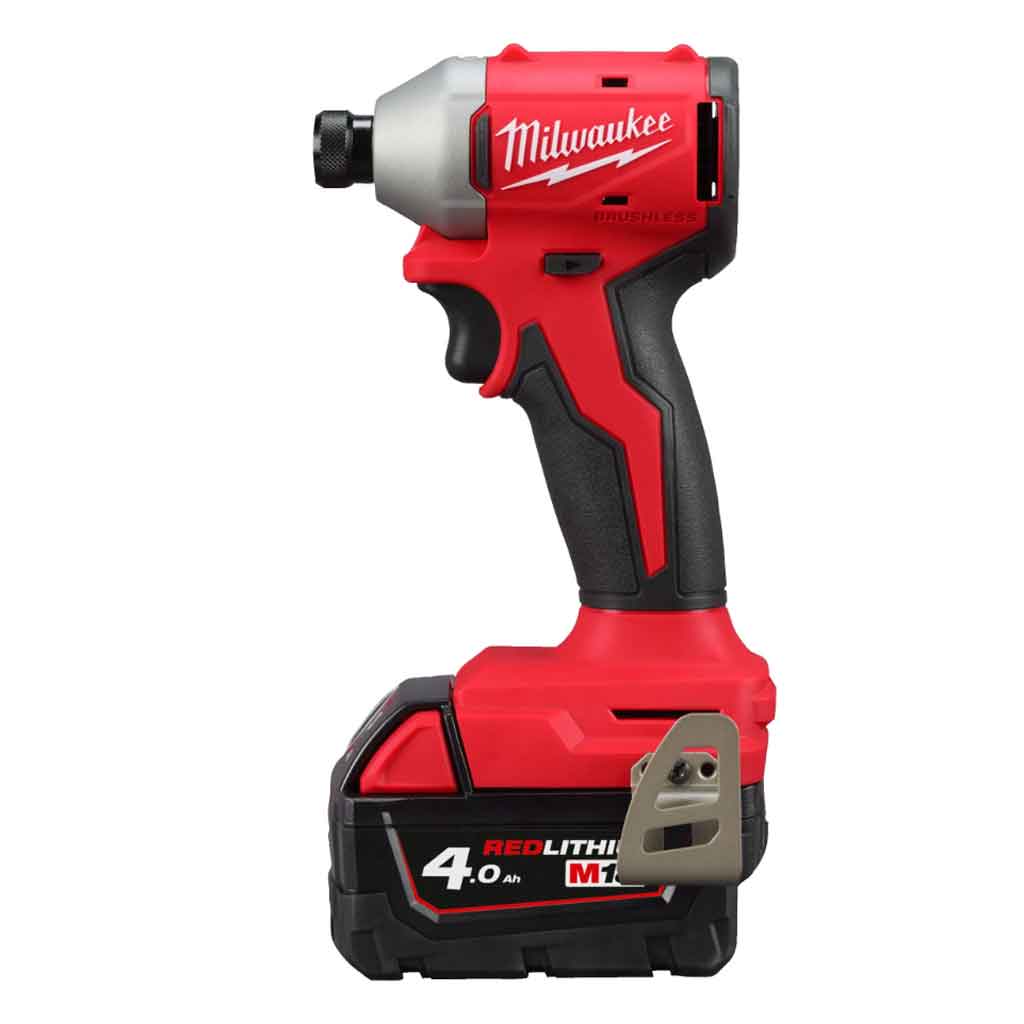 Milwaukee M18 BLIDRC-402C Avvitatore ad impulsi 1/4˝ Brushless M18 Singola Velocità – 4933492840 - immagine 2