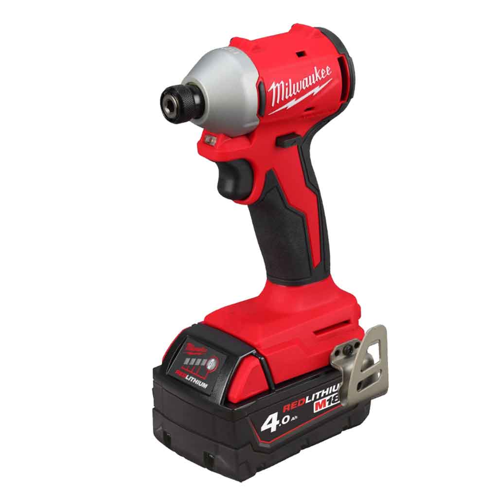 Milwaukee M18 BLIDRC-402C Avvitatore ad impulsi 1/4˝ Brushless M18 Singola Velocità – 4933492840