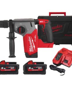 Milwaukee M18 FHX-552X Tassellatore Sds-Plus FixTec 26mm M18 Fuel con 2 batterie – 4933478889