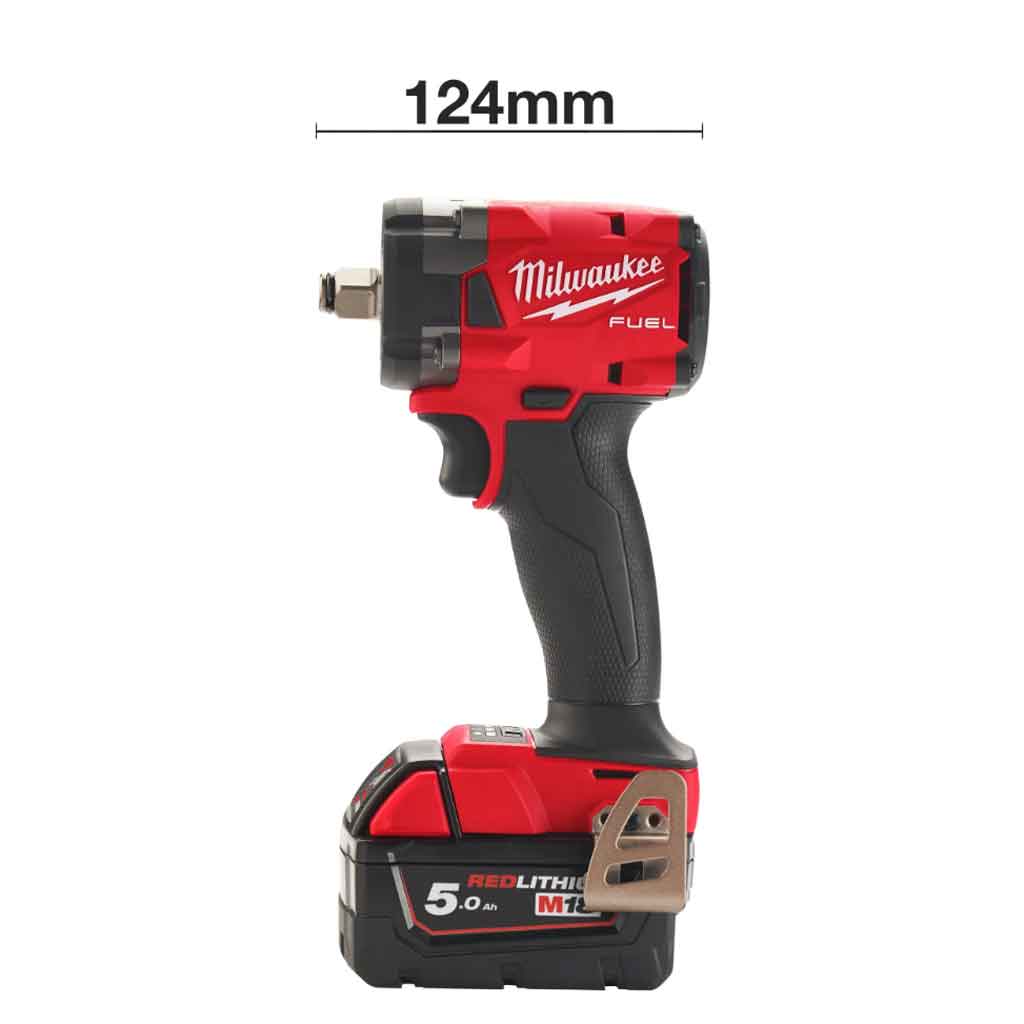Milwaukee M18 FPP2B3-502X KIT 18V Trapano a percussione + Avvitatore Impulsi 1/2″ – 4933492521 - immagine 5