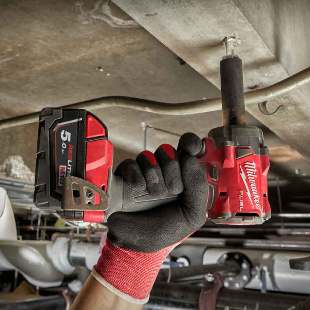 Milwaukee M18 FPP2B3-502X KIT 18V Trapano a percussione + Avvitatore Impulsi 1/2″ – 4933492521 - immagine 9