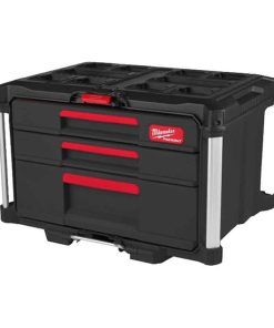 Milwaukee PACKOUT Cassettiera porta utensili con 2+1 Cassetti – 4932493190