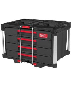 Milwaukee PACKOUT Cassettiera porta utensili con 4 Cassetti – 4932493189