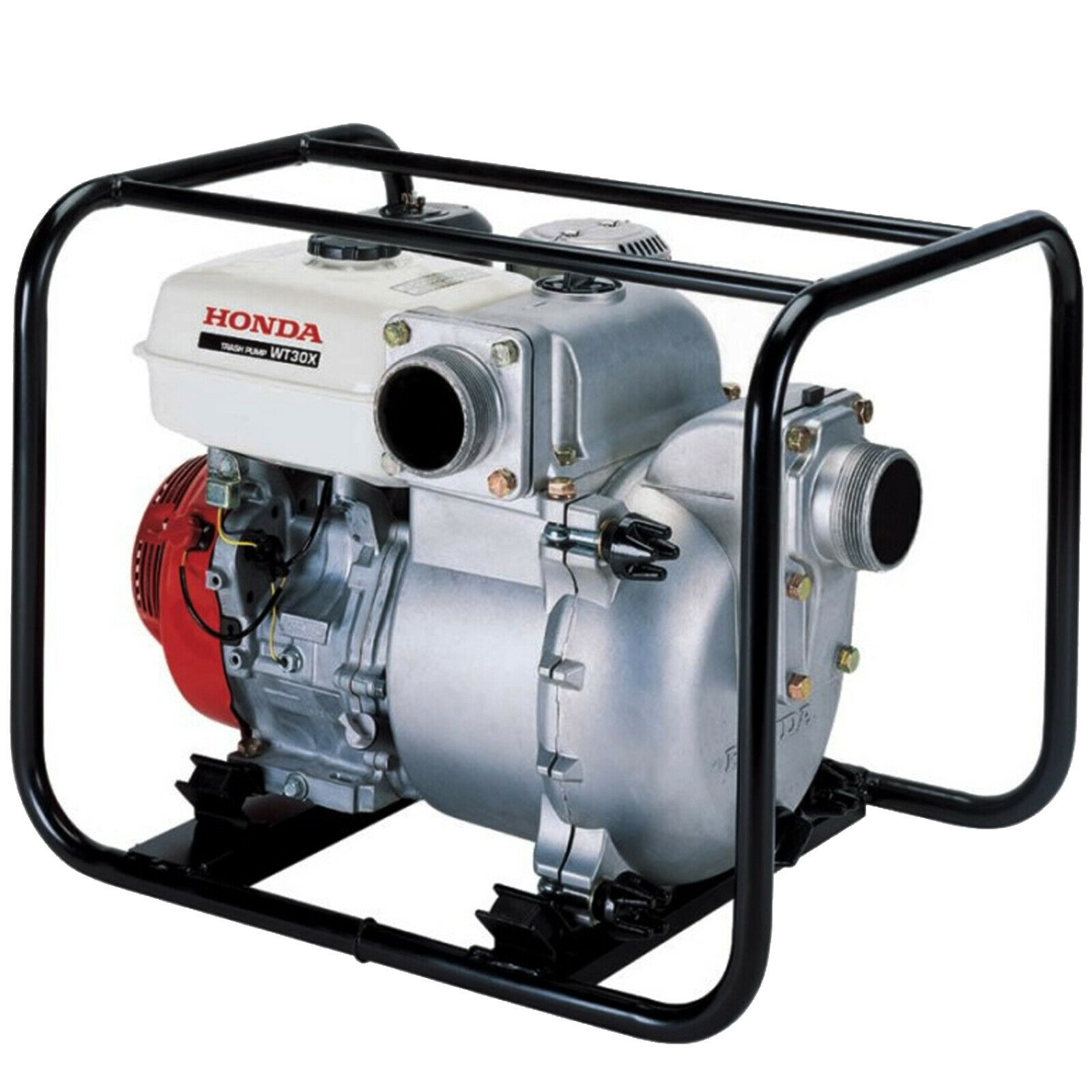 Motopompa Portatile a Scoppio 4 Tempi a Benzina HONDA Acque Nere ad Alta Prevalenza 25m 6,3kW Autoadescante WT 30 X - immagine 3