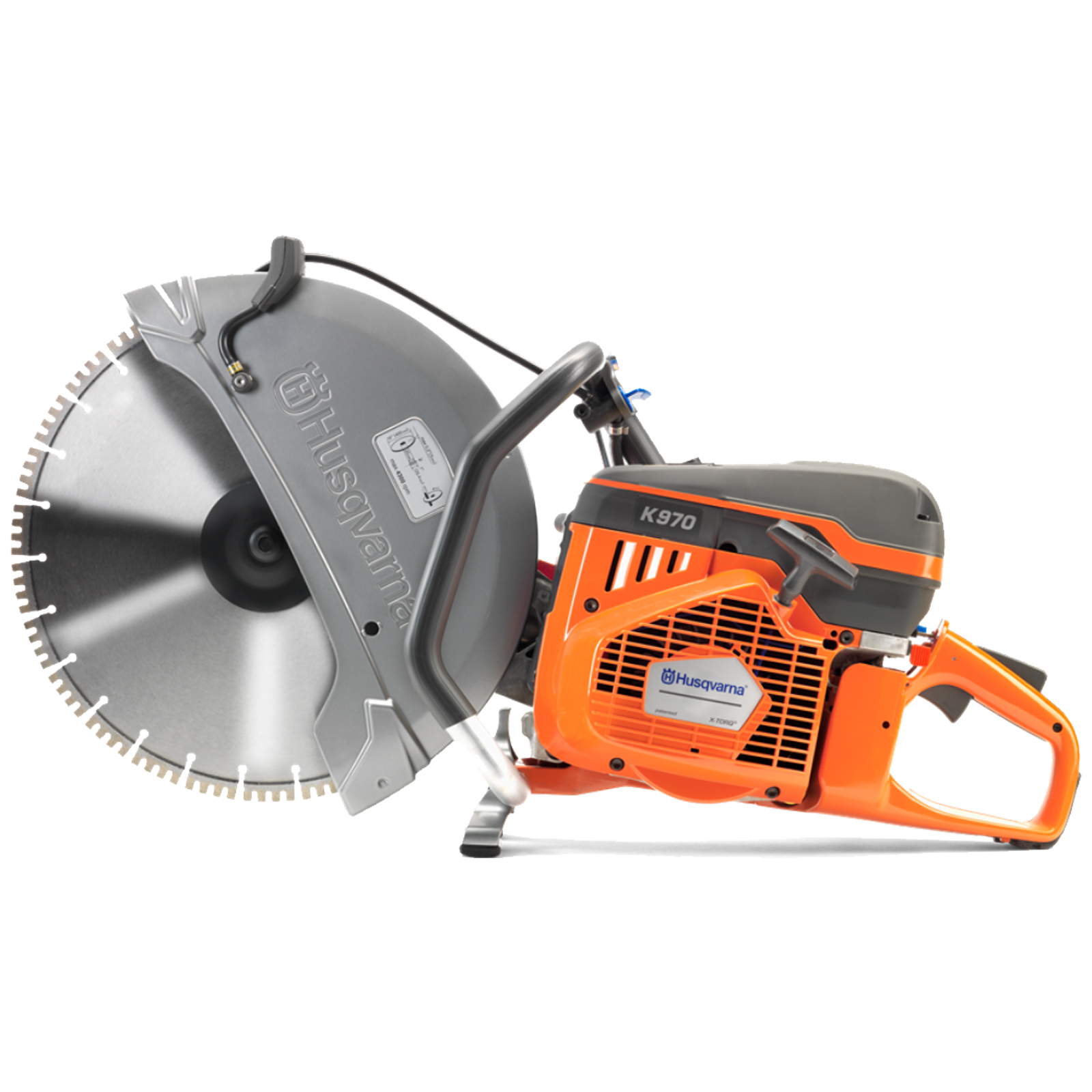 Mototroncatrice a Scoppio HUSQVARNA Benzina Potenza 4,8Kw Disco 350mm Serie K 970 16″ - immagine 2