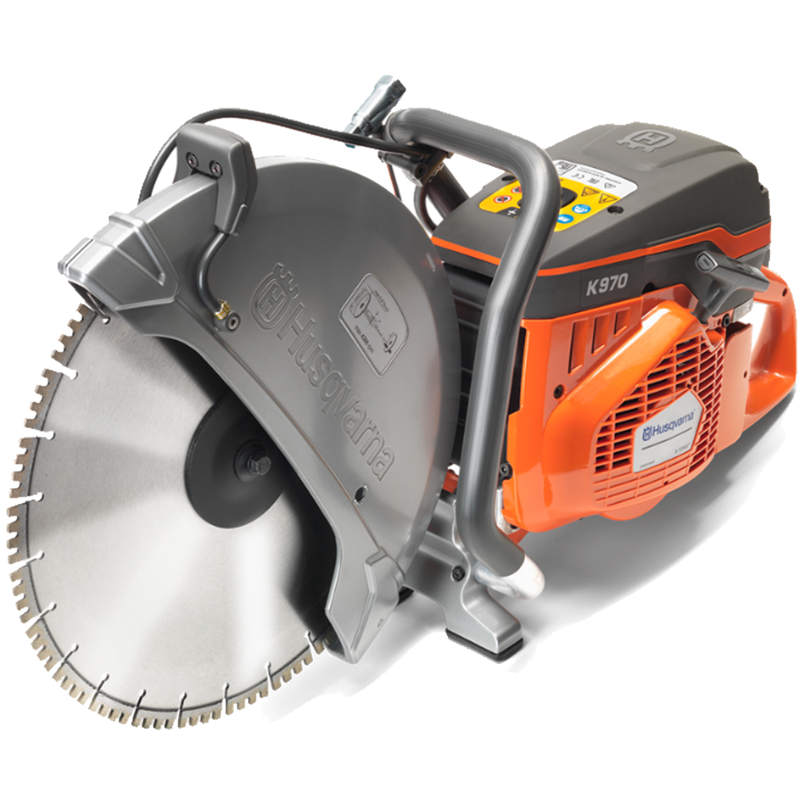 Mototroncatrice a Scoppio HUSQVARNA Benzina Potenza 4,8Kw Disco 350mm Serie K 970 16″ - immagine 3