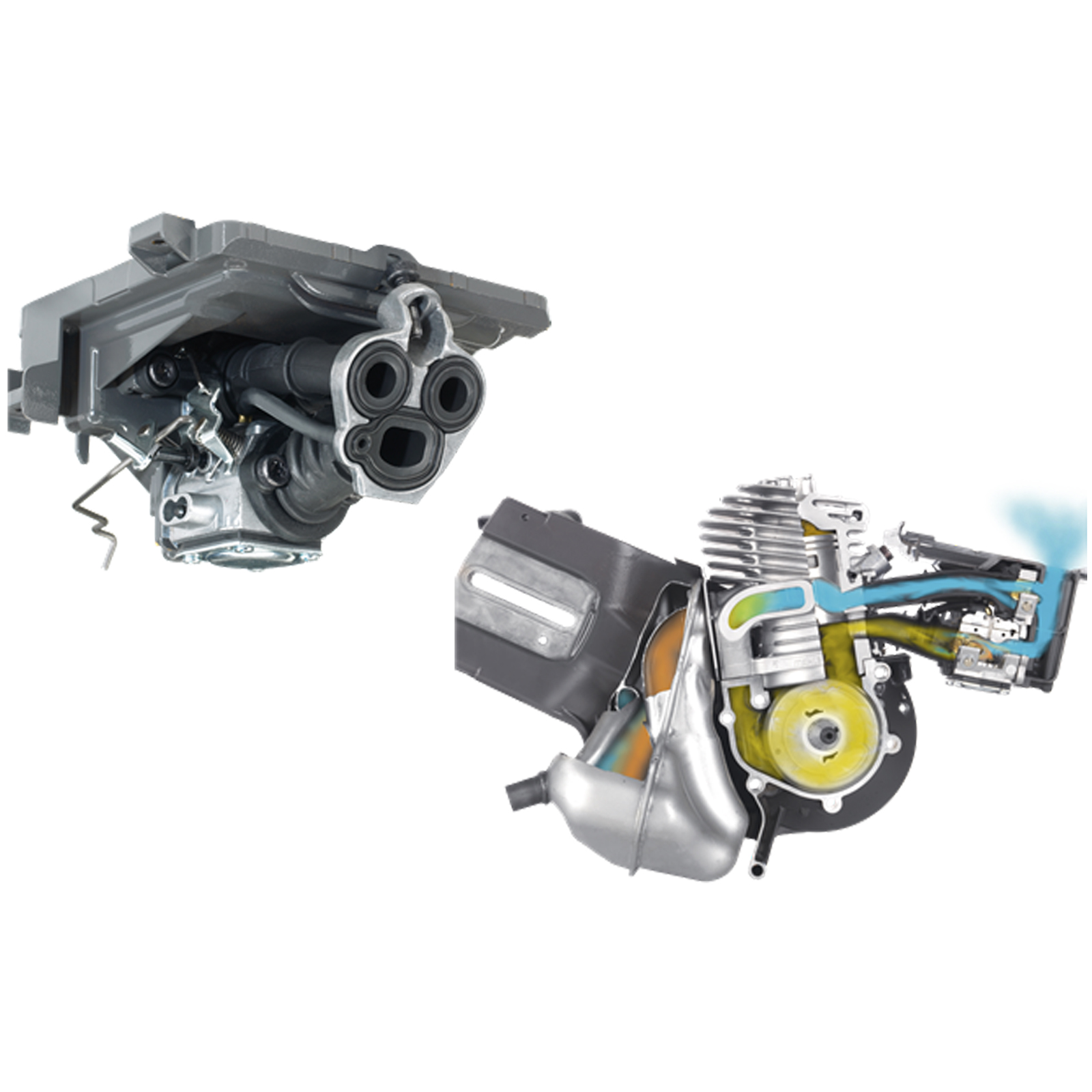 Mototroncatrice a Scoppio HUSQVARNA Benzina Potenza 4,8Kw Disco 350mm Serie K 970 16″ - immagine 8