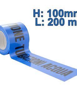 Nastro Segnaletico Segnalazione TUBO ACQUA per Cantiere Stradale Lavori in Corso