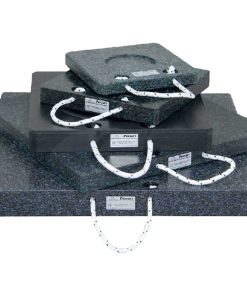 Pedana Piastra di Appoggio FERRARI INTERNATIONAL con Incavo e Maniglia per Stabilizzatori Gru Piattaforme Aeree Autogru Telescopici