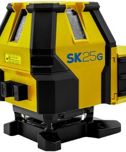 Tracciatore Livella Laser Multifunzione Professionale con Raggio Verde SPEKTRA Tracciatura Orizzontale 360° e 2 Verticale a 90° Punto di Piombo modello SK25G