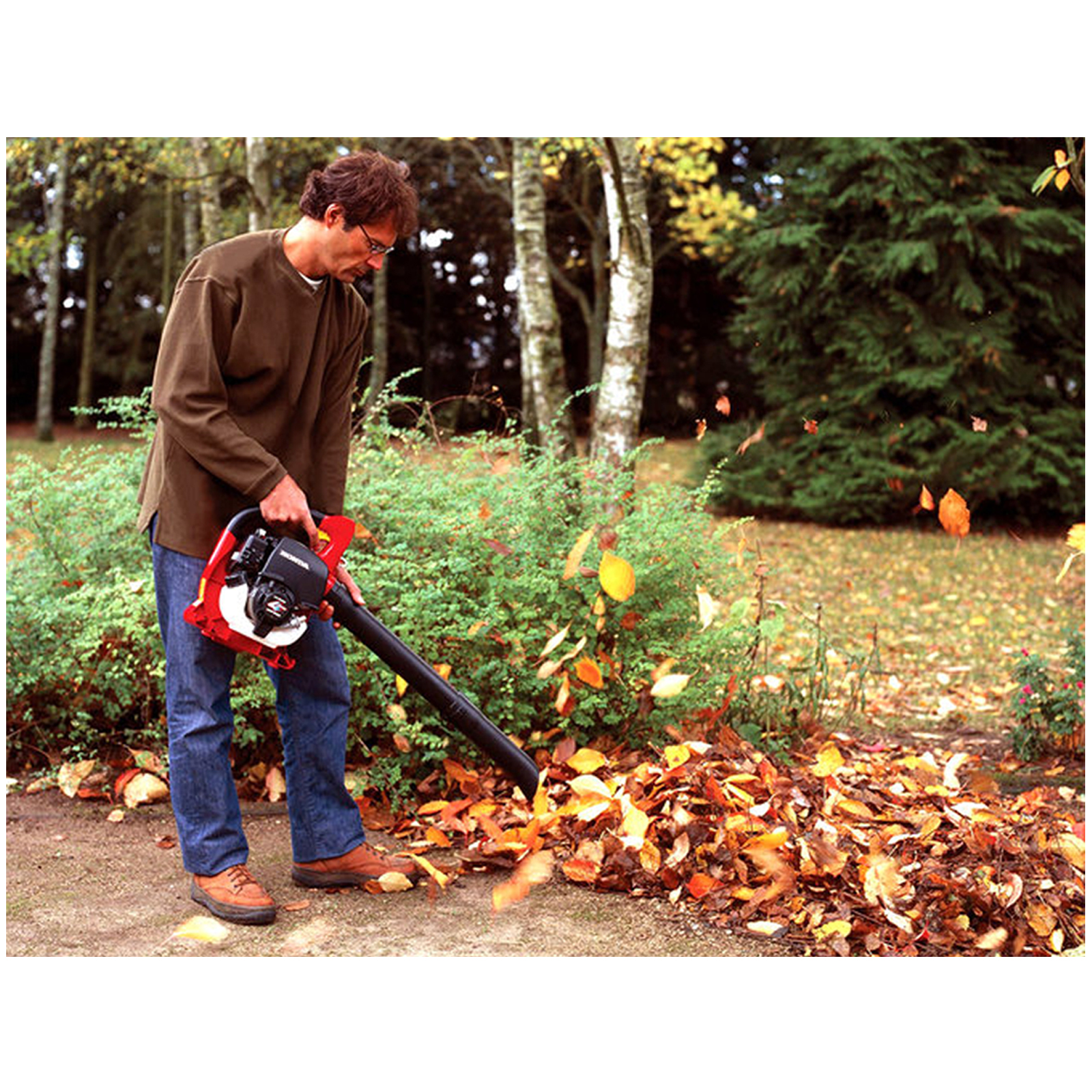 Soffiatore a Scoppio 4 Tempi HONDA a Benzina Motore 25cc Portatile Velocità Regolabile HHB 25 EW - immagine 9