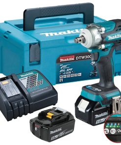 Avvitatore ad Impulsi 1/2″ a Batteria 18V MAKITA Brushless 330Nm DTW300RTJX