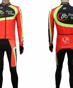 D’Aniello Completo Prof Bike Nero/Rosso
