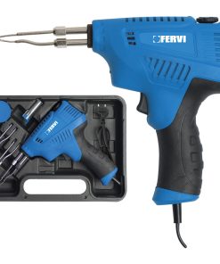KIT SET SALDATORE A STAGNO RAPIDO ISTANTANEO 200 WATT CON VALIGETTA FERVI 0443