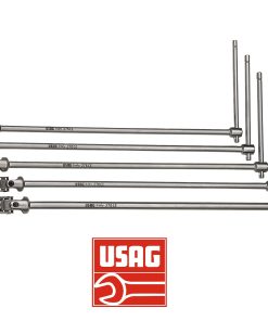 USAG 276 CE/SE5 SERIE DI 5 CHIAVI A SNODO ESAGONALI T SNODATE C. BOCCA ESAGONALE