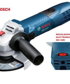 BOSCH GWS 7-115 E SMERIGLIATRICE CON REGOLAZIONE ELETTRONICA GIRI VARIABILE 720W