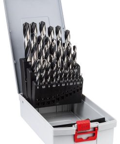 BOSCH SERIE 25 PUNTE DALLA 1 ALLA 13 mm RULLATE PER FERRO HSS POINT TEQ