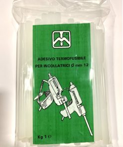 BARBERO T200/1 COLLA TERMOFUSIBILI HOT MELT IN STICK 12×200 mm SACCHETTO DA 1 Kg