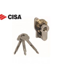 CISA 02400 CILINDRI STANDARD DA APPLICARE CILINDRO CON CHIAVE A SPILLO 6 PERNI
