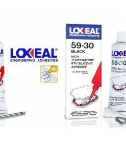 LOXEAL 59-30 PASTA NERA ROSSA ALTE TEMPERATURE SIGILLANTE SILICONICO 75ml