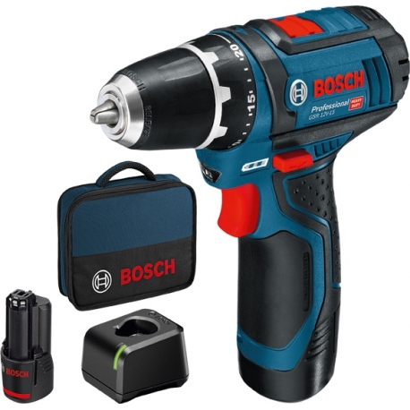 BOSCH GSR 12V-15 TRAPANO AVVITATORE A BATTERIA A LITIO 12 VOLT PROFESSIONALE - immagine 3
