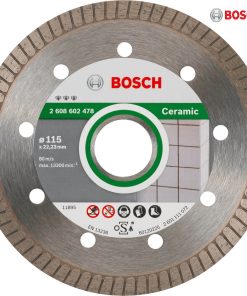 BOSCH DISCO DIAMANTATO PER CERAMICA BEST FOR CERAMIC EXTRA CLEAN TURBO 115MM