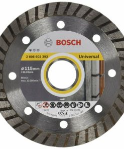 BOSCH 2608602393 DISCO DIAMANTATO STANDARD FOR UNIVERSAL TURBO DIAMETRO 115MM
